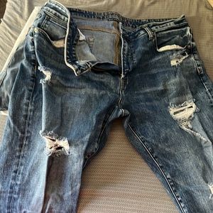 Mens American eagle next level ripped jeans size 38/34 excellent condition